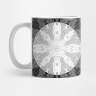 Black Damask Elegant Christmas Mug